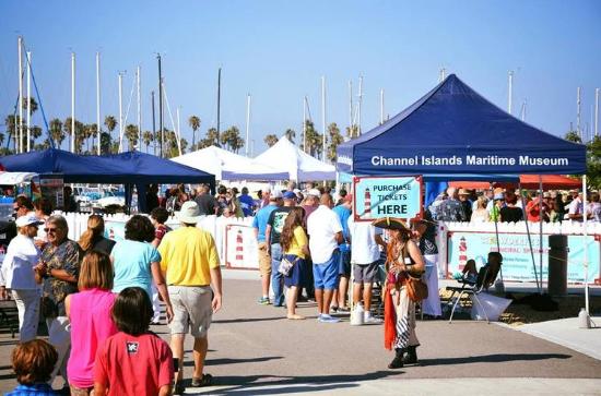 Crowds mill at the annual Chowderfest